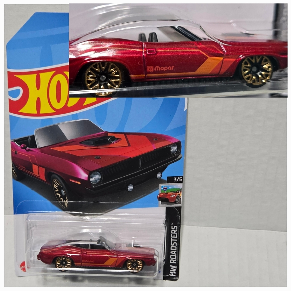 1970 Plymouth Barracuda Hot Wheels Mopar HW Roadster